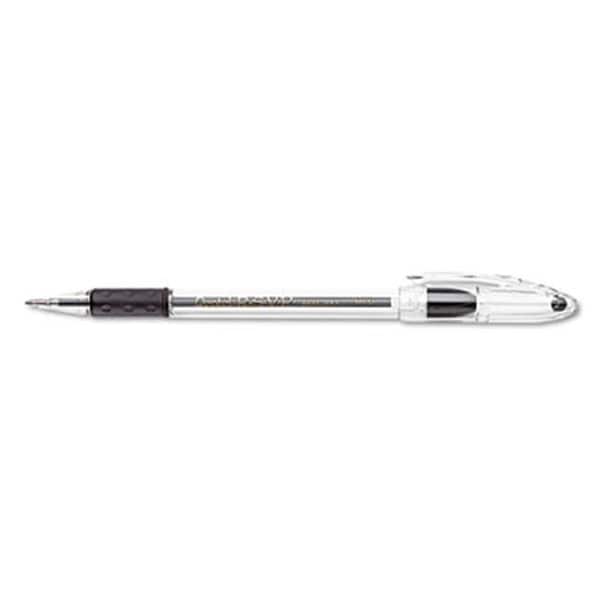 Pentel BK91ASW-US R.S.V.P. Ballpoint Stick Pen  Black Ink  Medium  24 per Pack